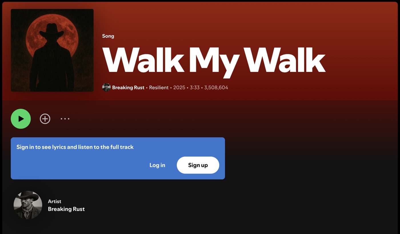 AI楽曲「Walk My Walk」がビルボードチャート1位を獲得、音楽業界に衝撃