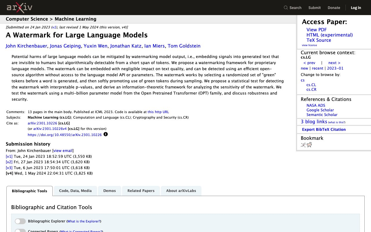 O que é marca d'água em LLM (LLM watermarking)? Como funciona a marca d'água digital em textos de IA, métodos e limites (2026)