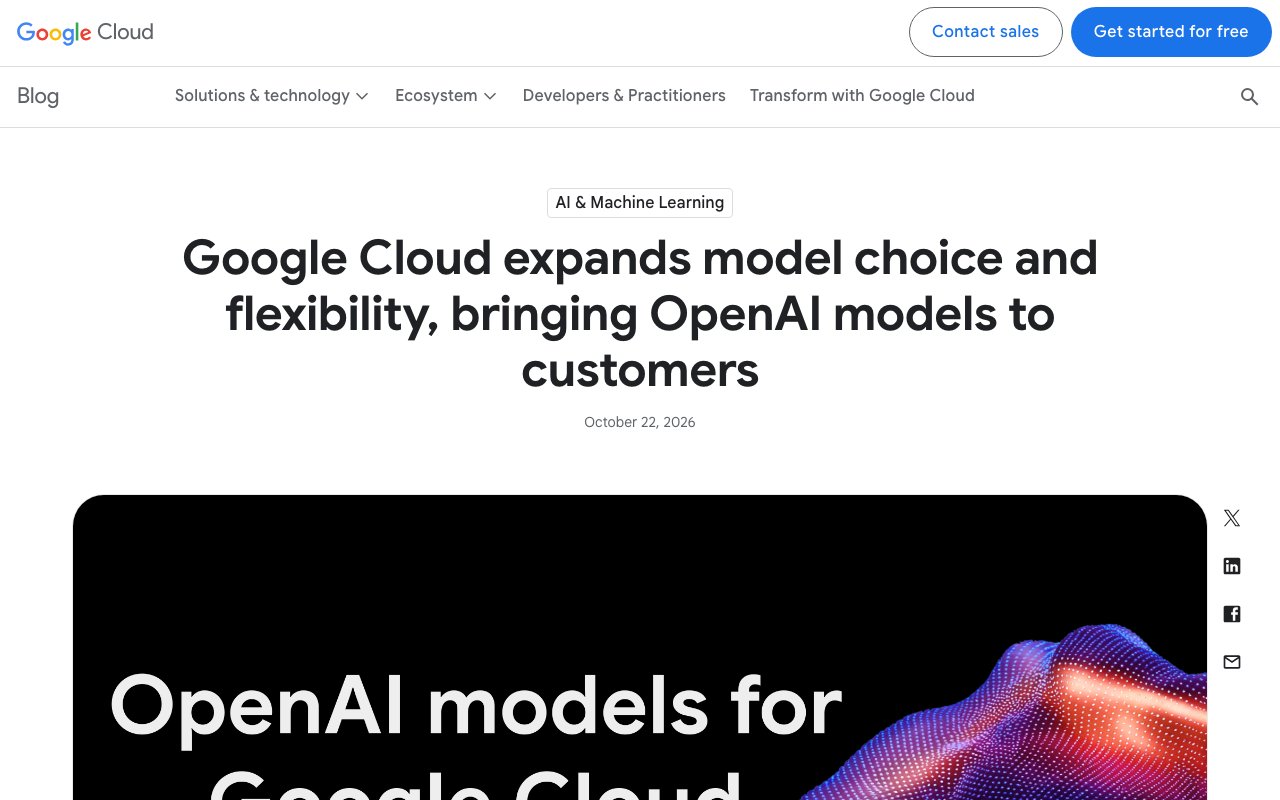 OpenAI's GPT-6 Generation Comes to Google Cloud: Astra, Sol and Luna in Limited Preview for Businesses, With Codex Support