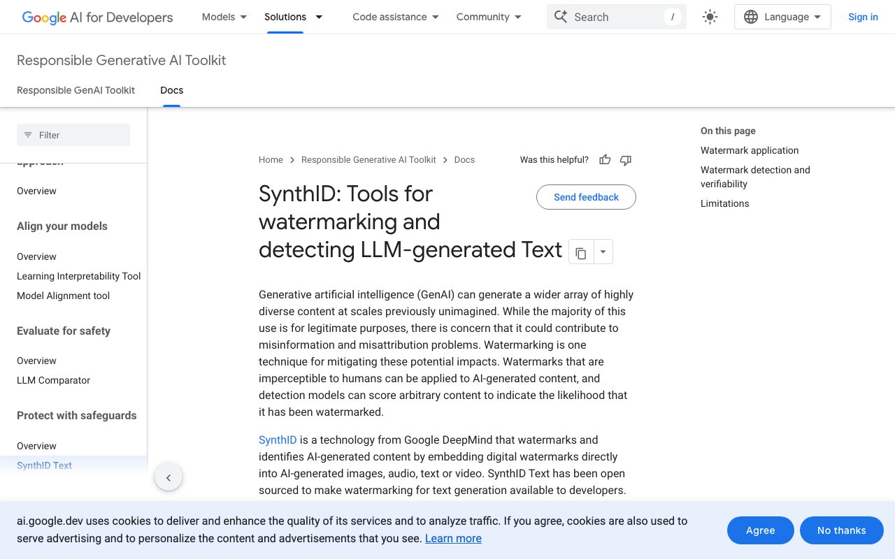 SynthID Textとは？AIが書いた文章に入る電子透かし（ウォーターマーク）の仕組み・使い方・限界