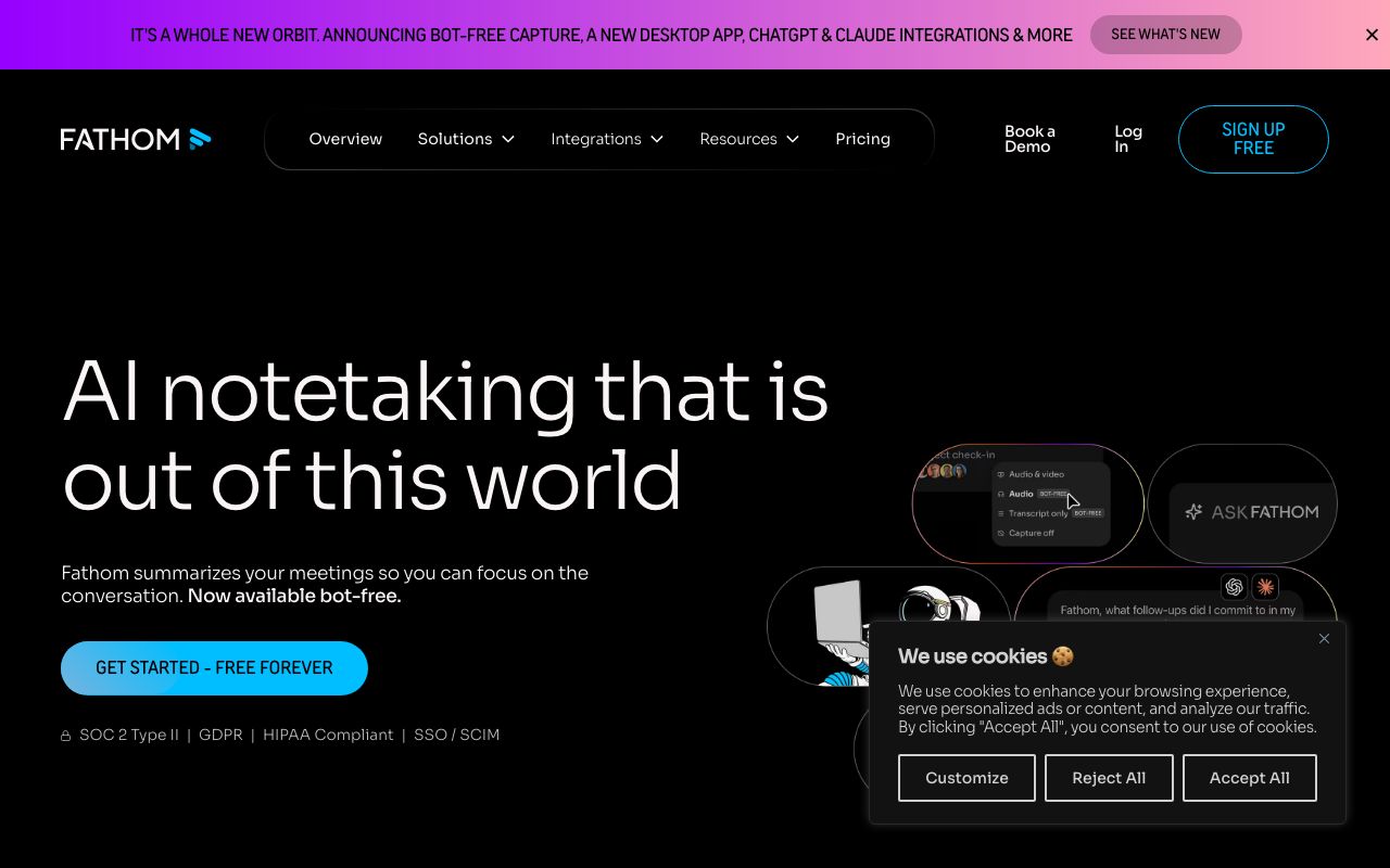 Fathomの公式サイト