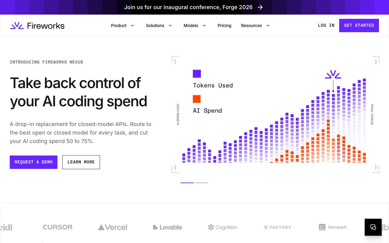 Fireworks AI official website