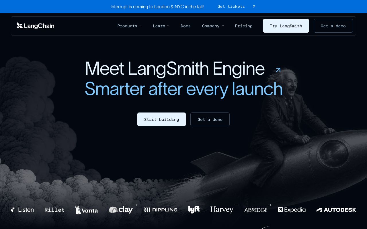 LangChainの公式サイト