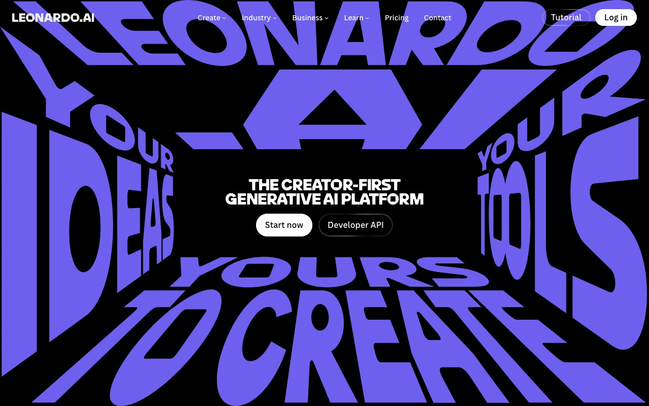 Leonardo.Aiの公式サイト