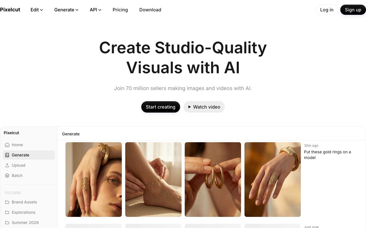 Pixelcut official website