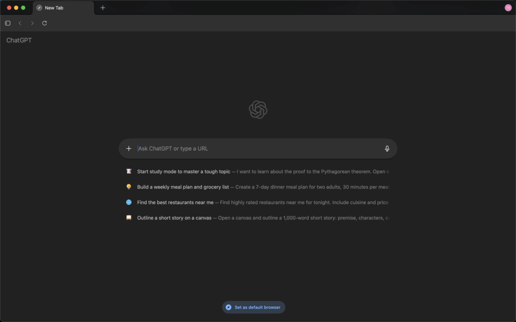 ChatGPT Atlasがリリース、AI搭載の次世代ブラウザとして登場